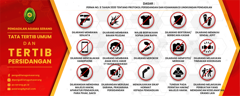 banner tata tertib sidang